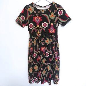 RARE Amelia Dress - Black with Floral Print